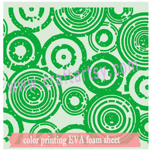 becautiful color printing eva foam sheet